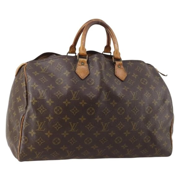 LOUIS VUITTON Monogram Speedy 40 Hand Bag M41522 LV Auth 147126 - Picture 2 of 16